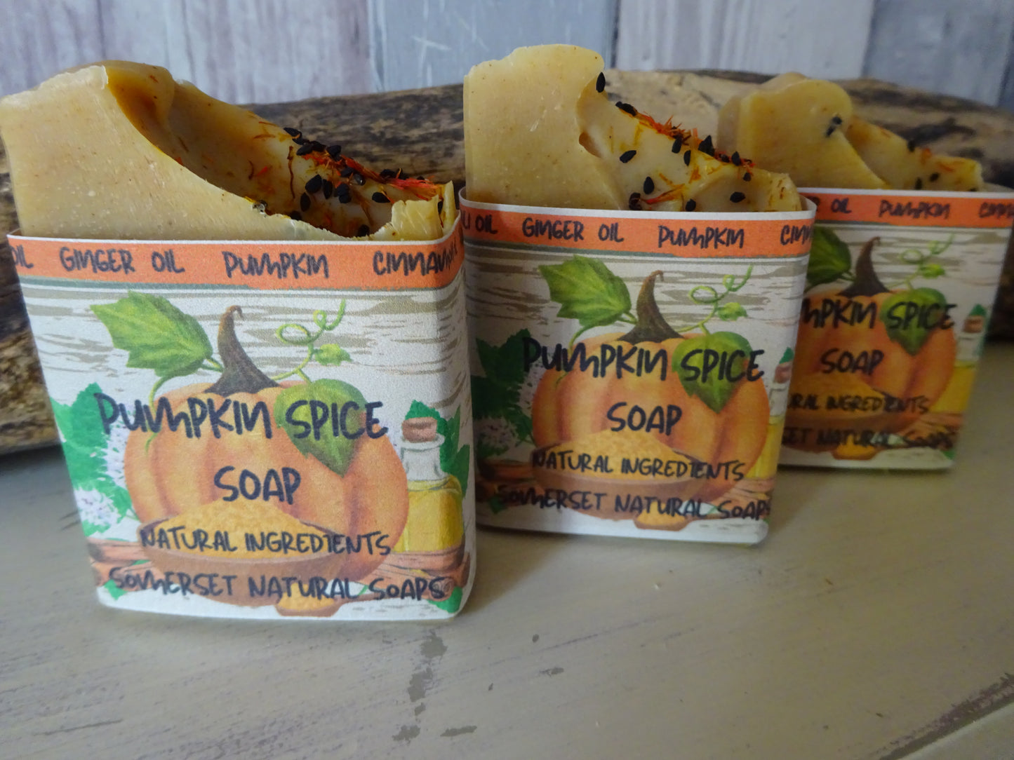Pumpkin Spice Vegan Soap