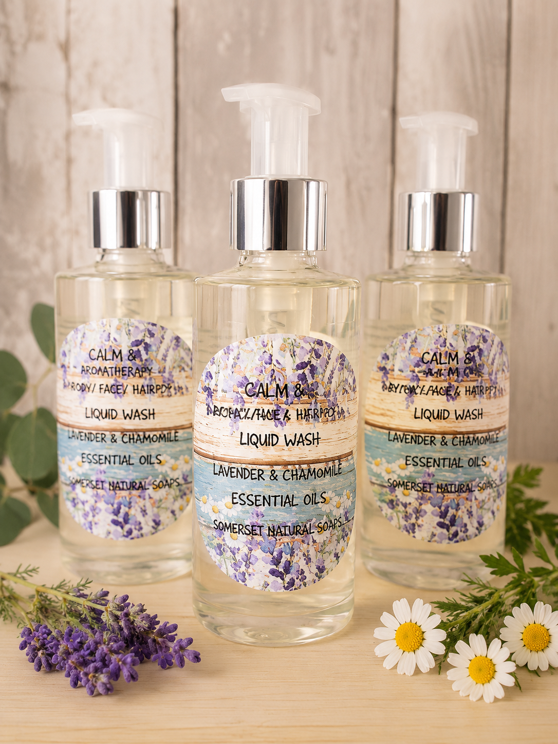All In One Wash Lavender & Chamomile Essential Oils