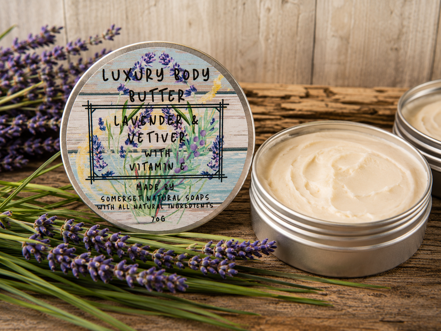 Lavender & Vetiver Luxury Body Butter