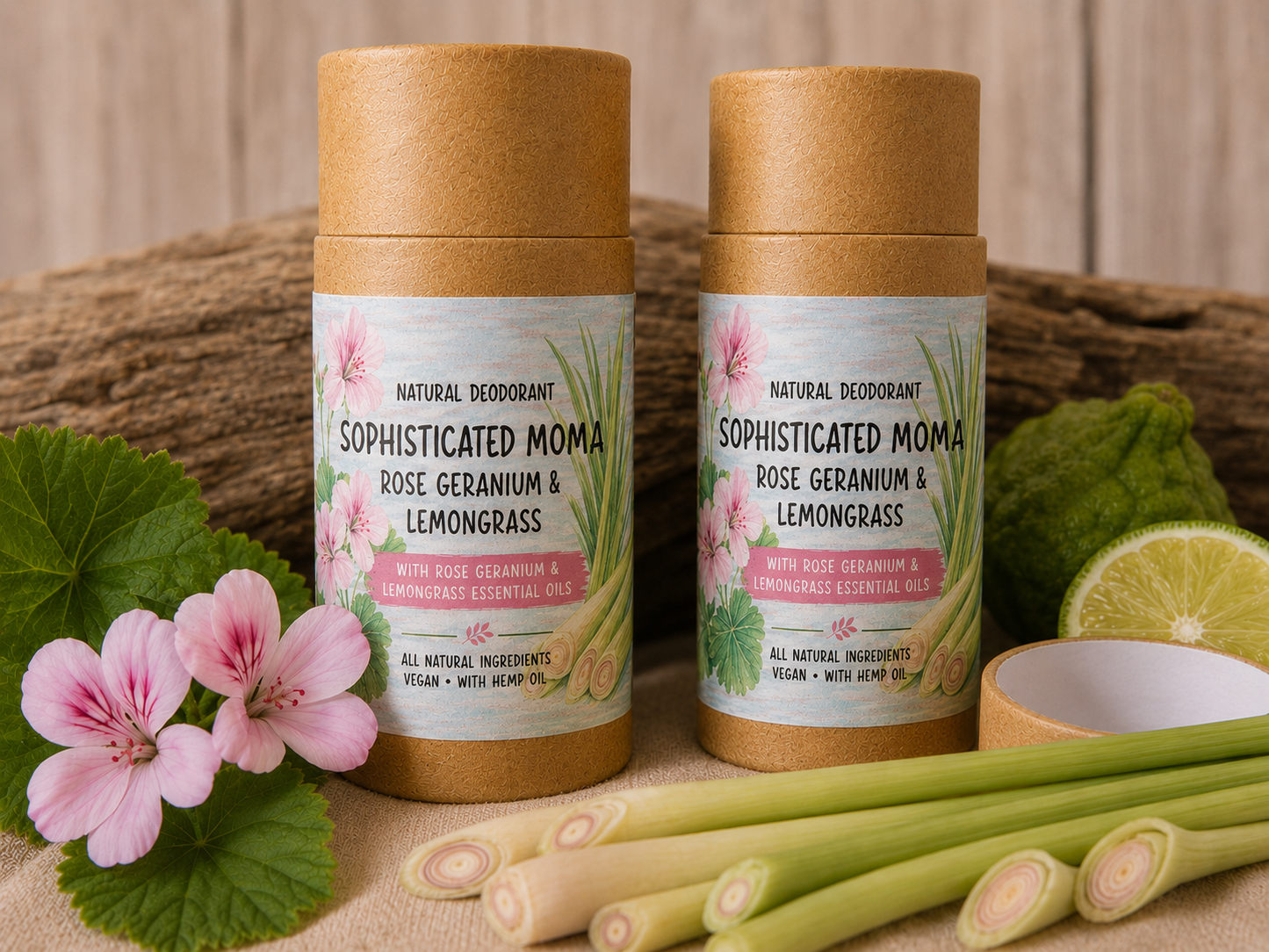 Natural Gentle Deodorant Sophisticated Moma