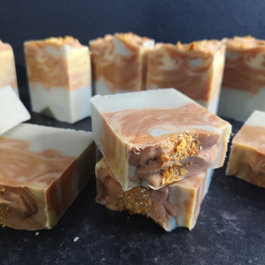 Zesty Mandarin & Basil vegan Soap