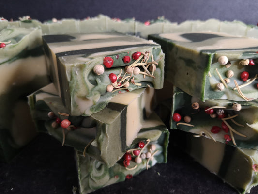 winter woodland Handmade Vegan Soap