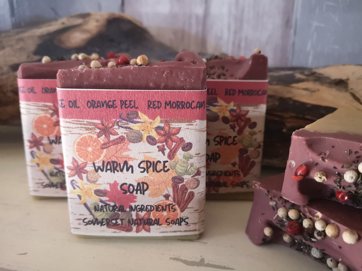 Warm Spice vegan soap