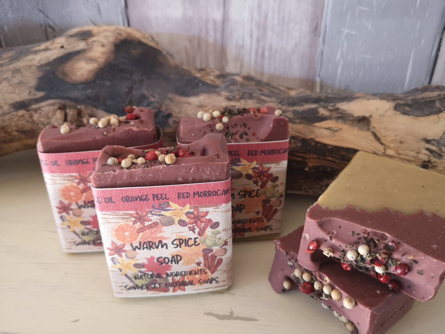 Warm Spice vegan soap