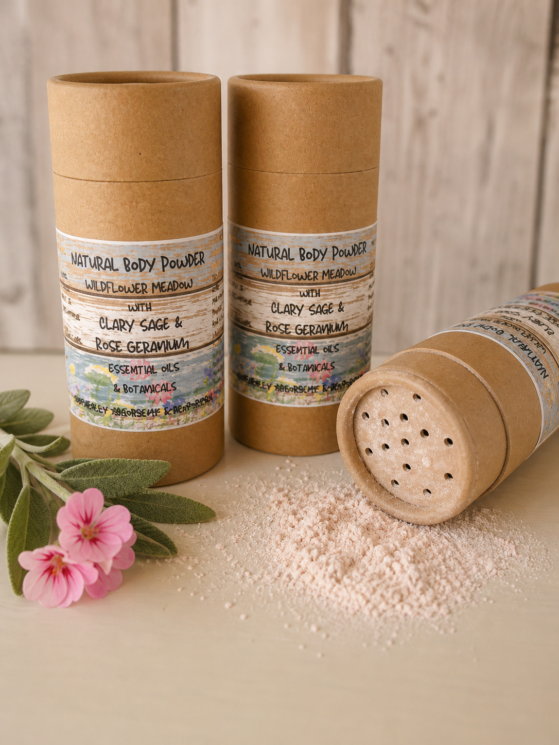 Wildflower meadow Natural Body Powder
