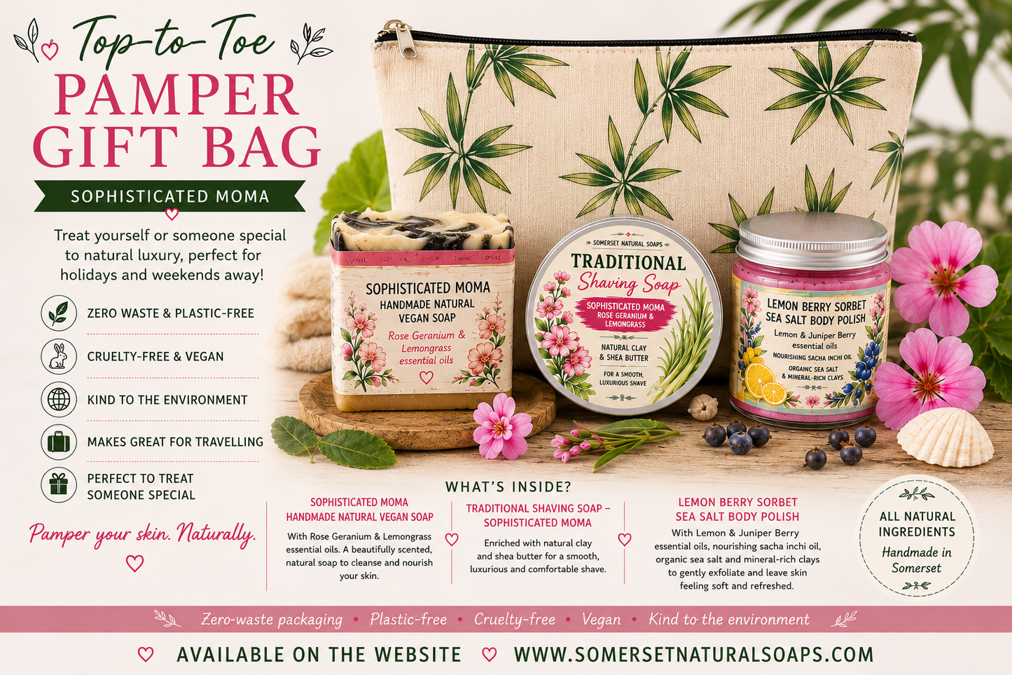 Top to Toe Pamper Gift Bag