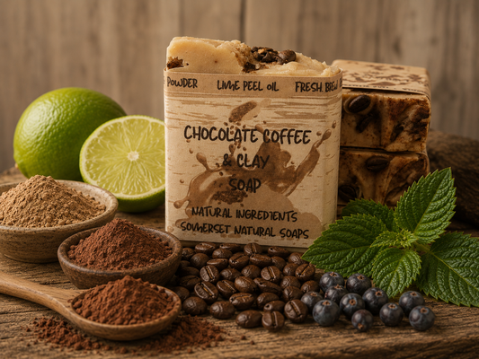 Chocolate Coffee & Clay Vegan Soap