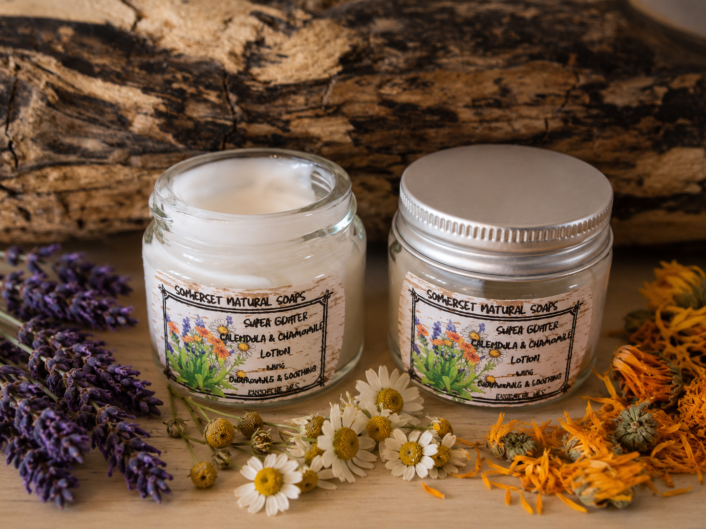 Super Gentle Moisturizer Cream with Lavender & Chamomile Essential oil