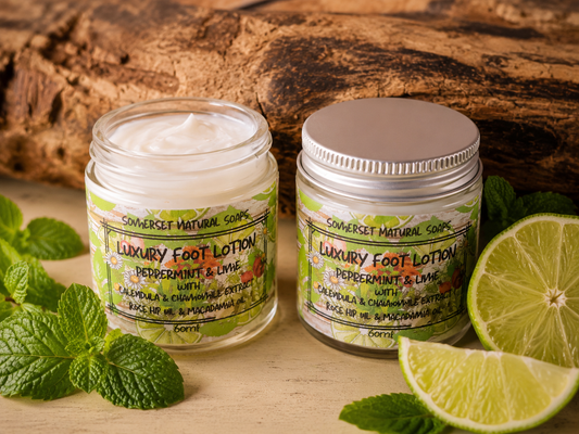 Luxury Foot Lotion Peppermint & Lime