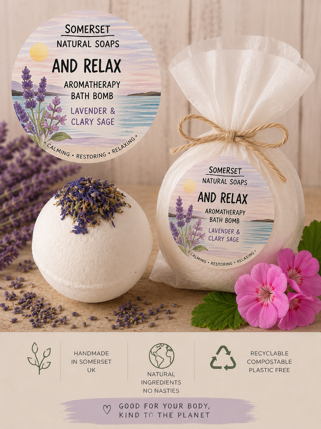 Aromatherapy Bath Bomb "And Relax"