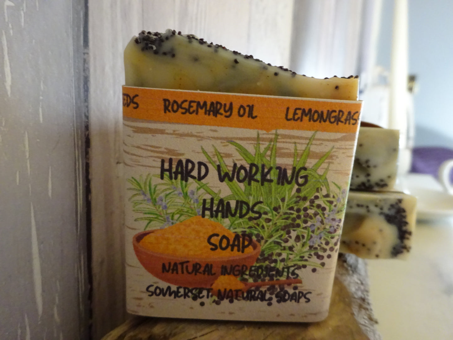 Hard working Hands vegan soap