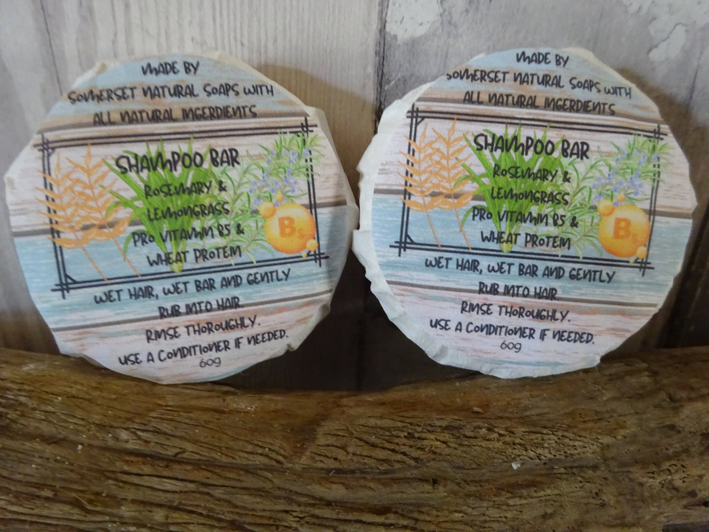 Rosemary & Lemongrass Solid Shampoo