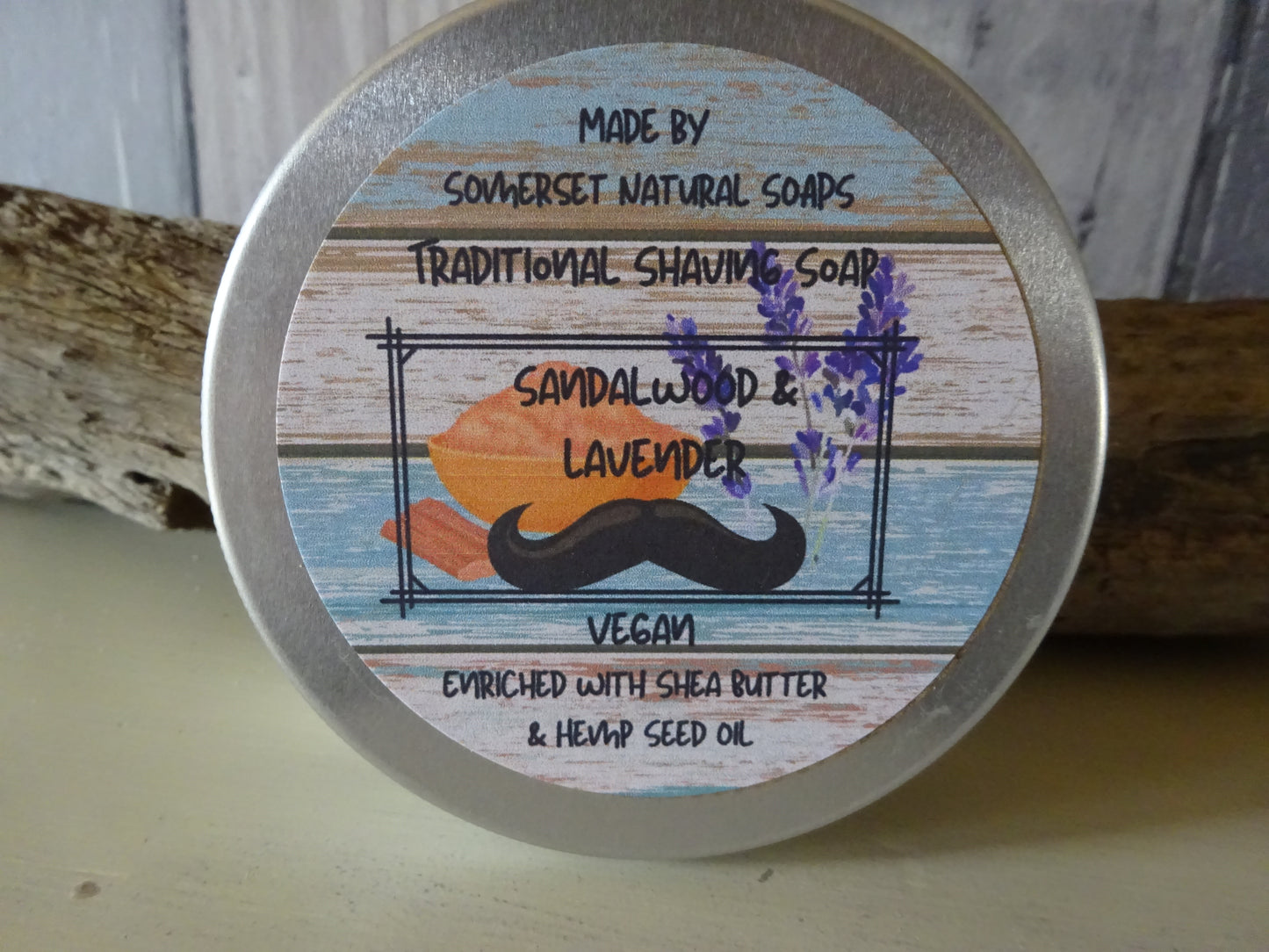 Traditional Shaving Soap Sandalwood & Lavender