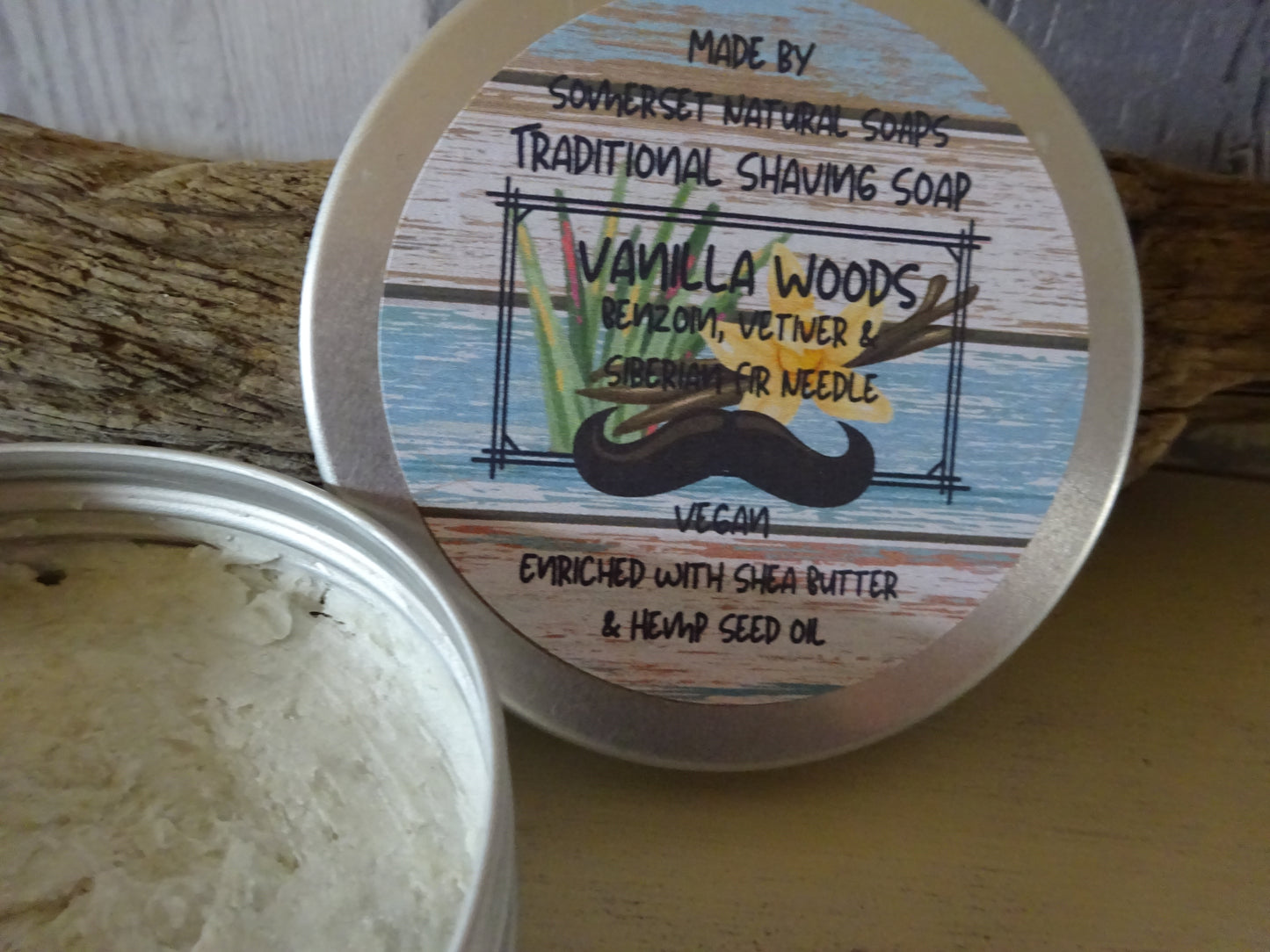 Traditional Shaving Soap Vanilla Woods