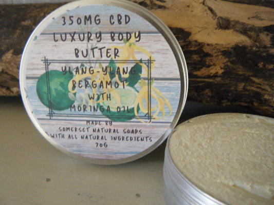 ylang Ylang & Bergamot CBD Luxury Body Butter