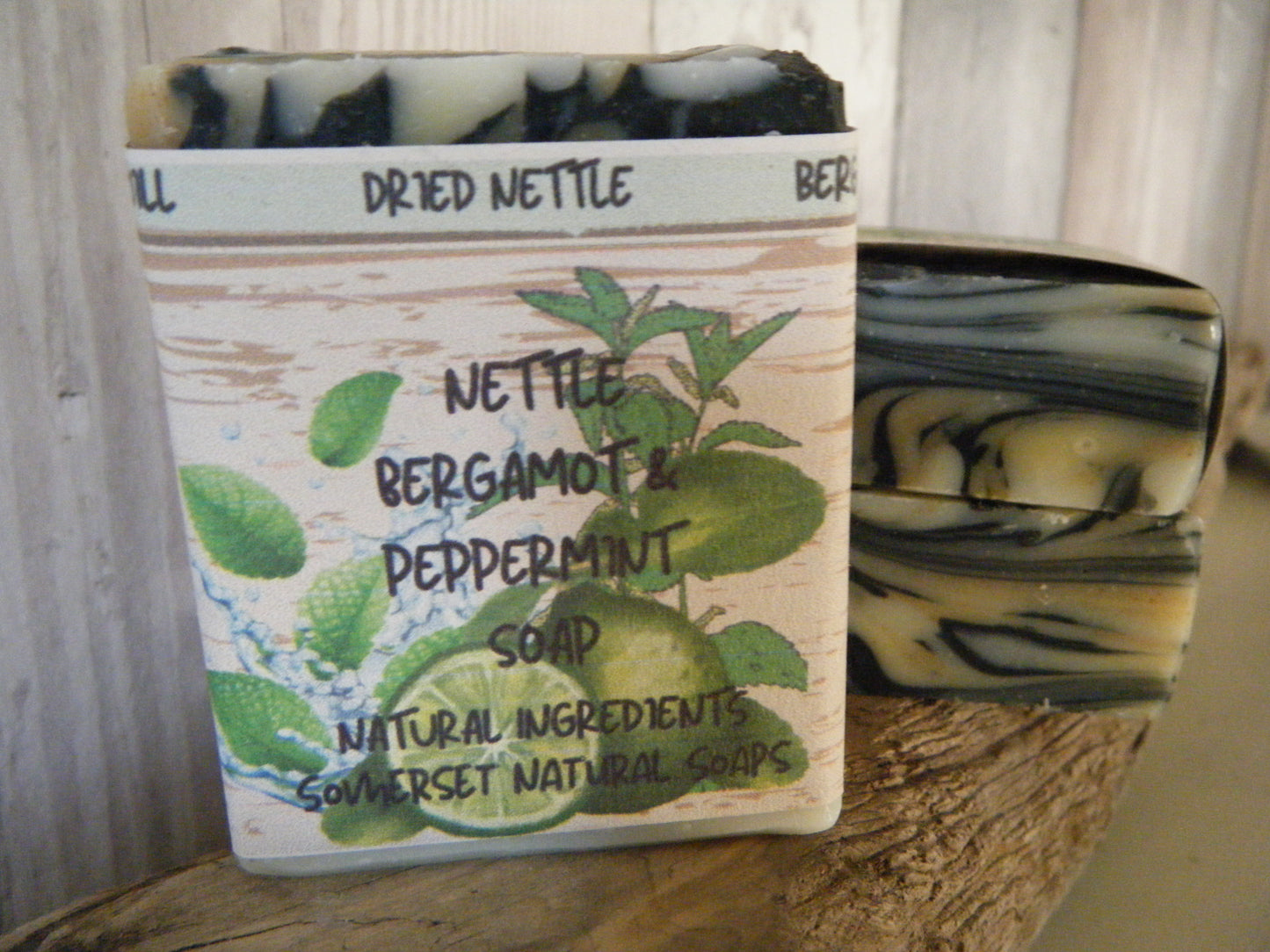 Nettle Pepermint & Bergamot Vegan Soap