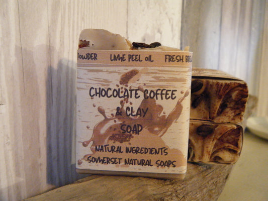 Chocolate Coffee & Clay Vegan Soap